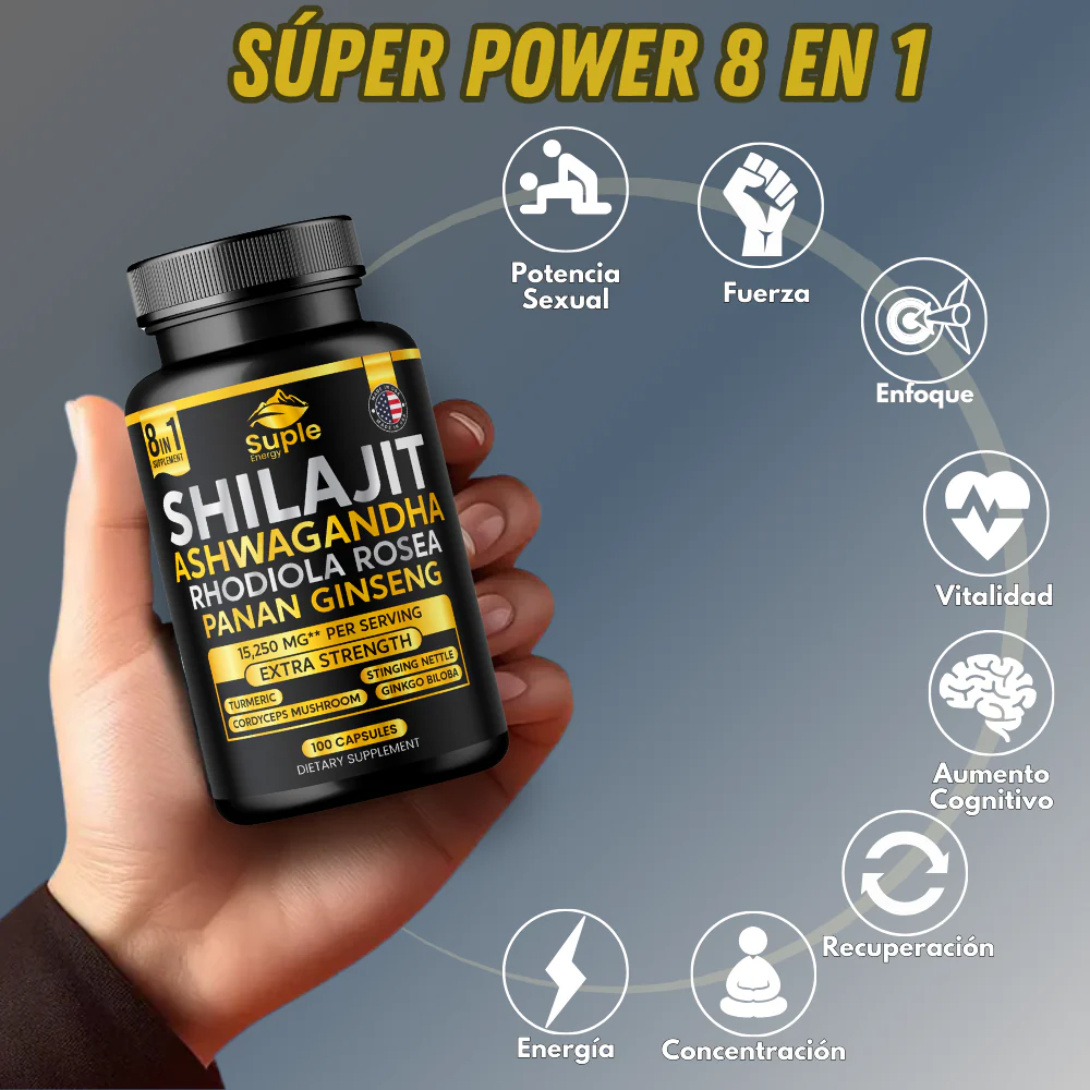 ShilaJIT Rendimiento físico y mental nivel VIP